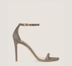 Stuart Weitzman Sandals|The SW Icons Collection-CHANGE LOCATION Adobe Beige