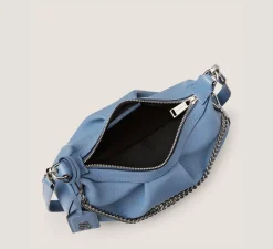 Stuart Weitzman HANDBAGS-CHANGE LOCATION Textured leather/Blue Steel