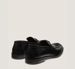 Stuart Weitzman MEN'S-CHANGE LOCATION Brushed Leather/Black