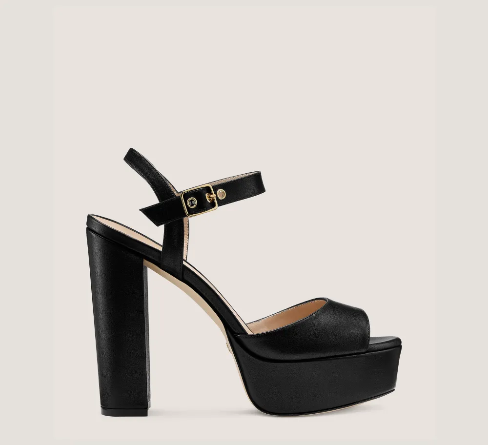 Stuart Weitzman Sandals|The Occasion Edit-CHANGE LOCATION Smooth Leather/Black