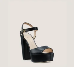 Stuart Weitzman Sandals|The Occasion Edit-CHANGE LOCATION Smooth Leather/Black