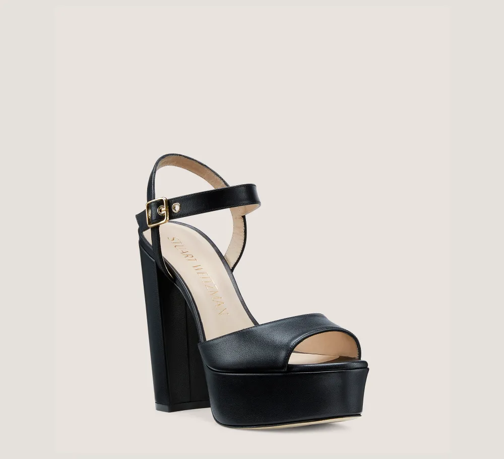 Stuart Weitzman Sandals|The Occasion Edit-CHANGE LOCATION Smooth Leather/Black