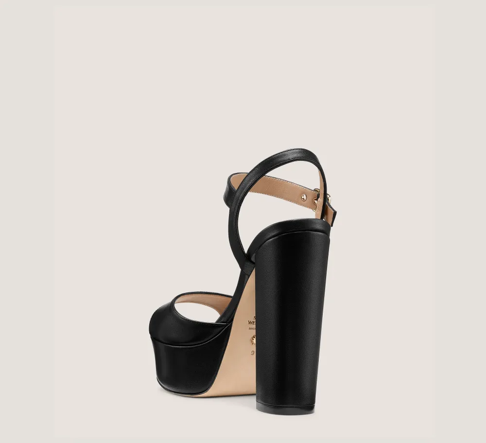 Stuart Weitzman Sandals|The Occasion Edit-CHANGE LOCATION Smooth Leather/Black