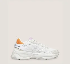 Stuart Weitzman The SW Exclusives Collection|Sneakers-CHANGE LOCATION Calf leather & mesh/Light Beige