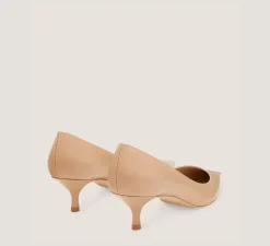 Stuart Weitzman The Occasion Edit|The SW Extended Sizes Collection-CHANGE LOCATION Patent leather/Adobe Beige