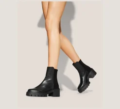 Stuart Weitzman The SW Exclusives Collection|The SW Extended Sizes Collection-CHANGE LOCATION Nappa leather/Black