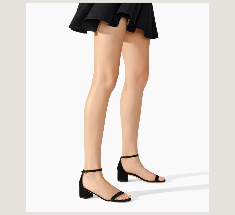 Stuart Weitzman The Nudist Collection|Sandals-CHANGE LOCATION Black