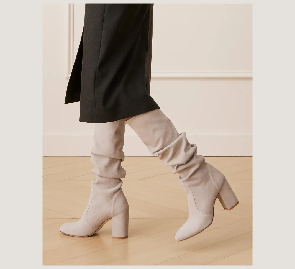 Stuart Weitzman The SW Exclusives Collection|The SW Extended Sizes Collection-CHANGE LOCATION Perla Light Gray