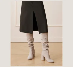 Stuart Weitzman The SW Exclusives Collection|The SW Extended Sizes Collection-CHANGE LOCATION Perla Light Gray