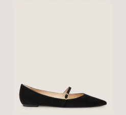 Stuart Weitzman The SW Exclusives Collection|The SW Extended Sizes Collection-CHANGE LOCATION Suede/Black