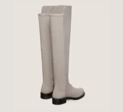 Stuart Weitzman The SW Extended Sizes Collection|Boots & Booties-CHANGE LOCATION Suede/Flannel Gray