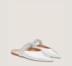 Stuart Weitzman The Bridal Collection|The SW Exclusives Collection-CHANGE LOCATION Satin/White