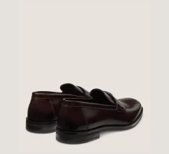 Stuart Weitzman MEN'S-CHANGE LOCATION Brushed Leather/Burgundy