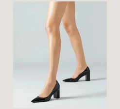 Stuart Weitzman The SW Extended Sizes Collection|Pumps & Heels-CHANGE LOCATION Spazzolato/Black