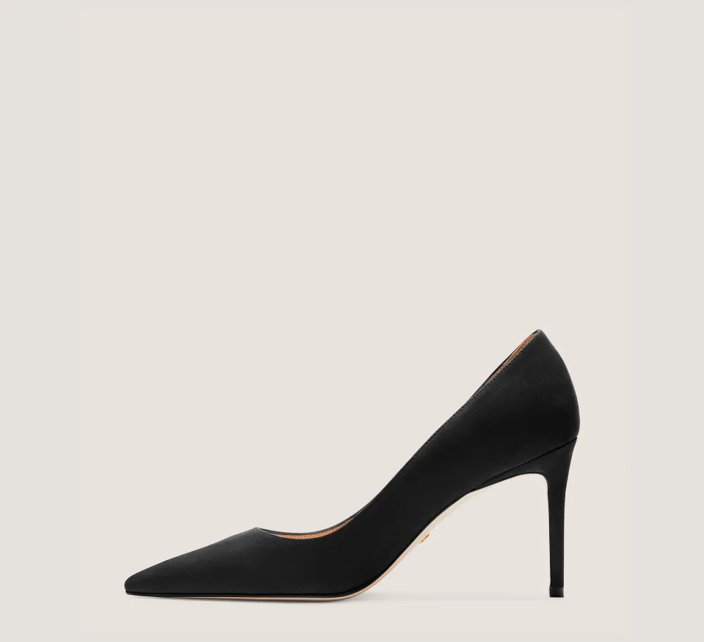 Stuart Weitzman The SW Icons Collection|The Work Essentials Edit-CHANGE LOCATION Suede/Black
