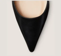 Stuart Weitzman The SW Extended Sizes Collection|Pumps & Heels-CHANGE LOCATION Smooth Leather/Black
